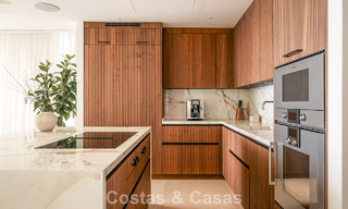 Modern apartment with villa character for sale with sea views in an exclusive complex in La Quinta, Marbella - Benahavís 794541 