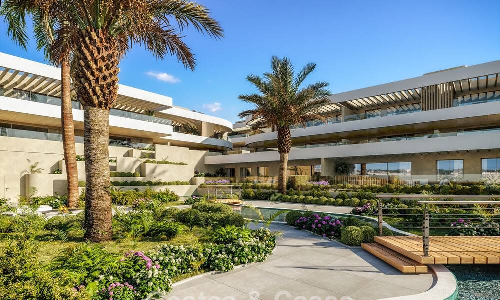 Advanced luxury apartments for sale within walking distance of a golf clubhouse on the New Golden Mile, Marbella - Estepona 794557