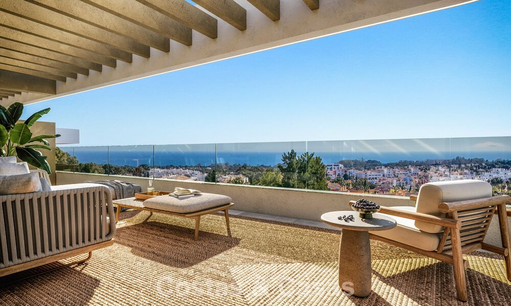 Advanced luxury apartments for sale within walking distance of a golf clubhouse on the New Golden Mile, Marbella - Estepona 794564