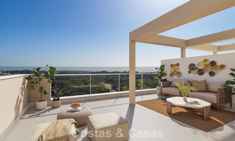 New, modern apartments with phenomenal views for sale in Mijas Costa, Costa del Sol 794611