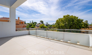 Modernist semi-detached villa for sale close to amenities in Guadalmina golf and San Pedro centre, Marbella 794670 