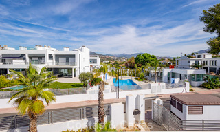 Modernist semi-detached villa for sale close to amenities in Guadalmina golf and San Pedro centre, Marbella 794673 