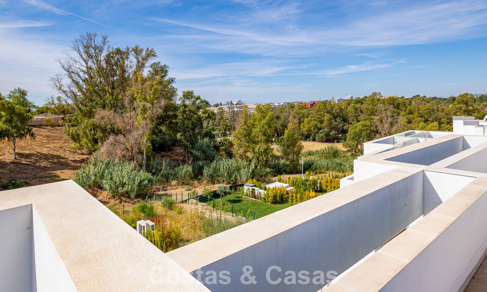 Modernist semi-detached villa for sale close to amenities in Guadalmina golf and San Pedro centre, Marbella 794676