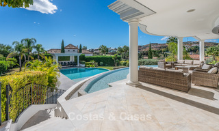 Stately luxury villa with golf, mountain and sea views for sale in a golf community in Marbella - Benahavís 794723 