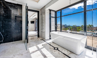 Stately luxury villa with golf, mountain and sea views for sale in a golf community in Marbella - Benahavís 794730 