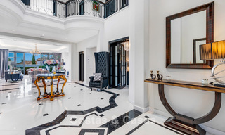 Stately luxury villa with golf, mountain and sea views for sale in a golf community in Marbella - Benahavís 794736 