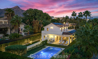 Villa with contemporary mediterranean flair for sale in Nueva Andalucía, Marbella 794755 