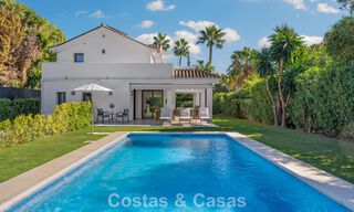 Villa with contemporary mediterranean flair for sale in Nueva Andalucía, Marbella 794766 