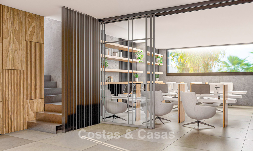 Luxury ultra-modern new-build apartments for sale on the New Golden Mile, between Marbella and Estepona 794744