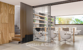 Luxury ultra-modern new-build apartments for sale on the New Golden Mile, between Marbella and Estepona 794744 