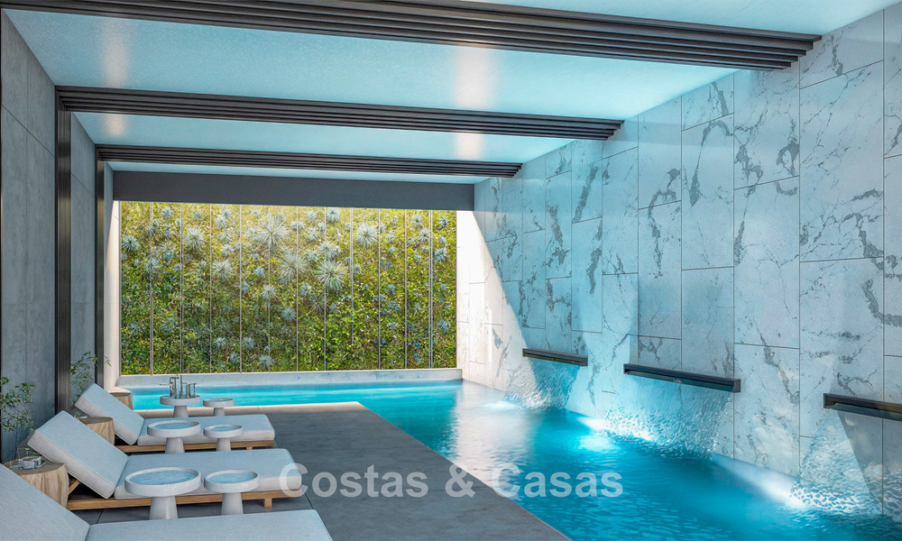 Luxury ultra-modern new-build apartments for sale on the New Golden Mile, between Marbella and Estepona 794745