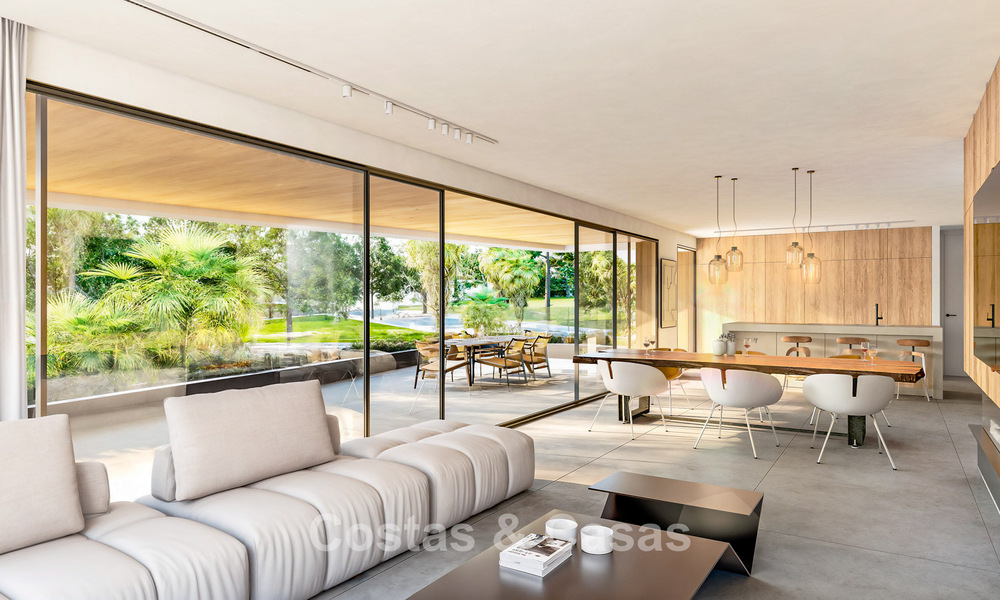 Luxury ultra-modern new-build apartments for sale on the New Golden Mile, between Marbella and Estepona 794747