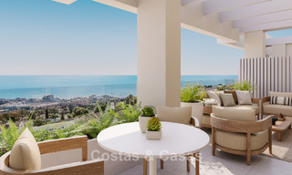 Energy efficient, modern apartments with panoramic sea views for sale in Benalmádena, Costa del Sol 794874 