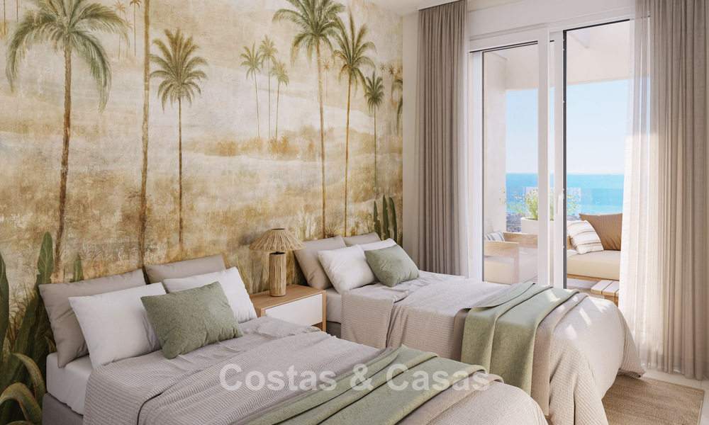 Energy efficient, modern apartments with panoramic sea views for sale in Benalmádena, Costa del Sol 794876