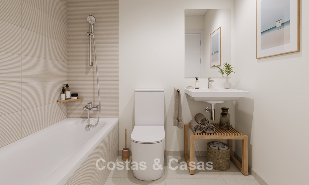 Energy efficient, modern apartments with panoramic sea views for sale in Benalmádena, Costa del Sol 794877