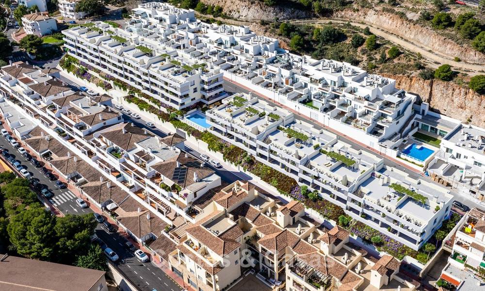 Energy efficient, modern apartments with panoramic sea views for sale in Benalmádena, Costa del Sol 794884