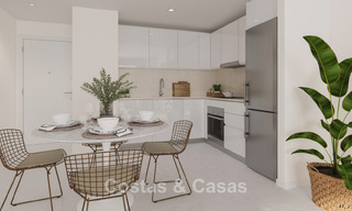 Modern apartments for sale in a contemporary development with sea view in Benalmádena, Costa del Sol 794898 