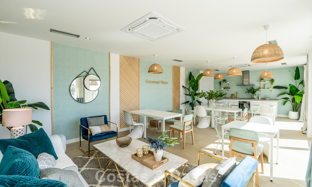 Modern apartments for sale in a contemporary development with sea view in Benalmádena, Costa del Sol 794909