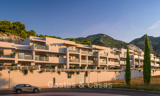 Modern apartments for sale in a contemporary development with sea view in Benalmádena, Costa del Sol 794916 