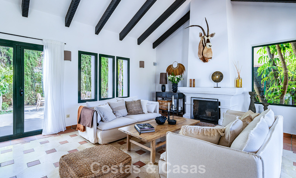 Move-in ready mediterranean luxury villa for sale on the New Golden Mile between Marbella and Estepona 794961