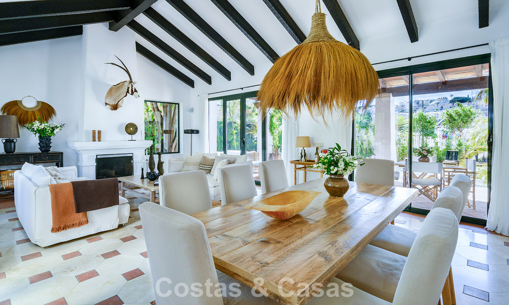 Move-in ready mediterranean luxury villa for sale on the New Golden Mile between Marbella and Estepona 794964