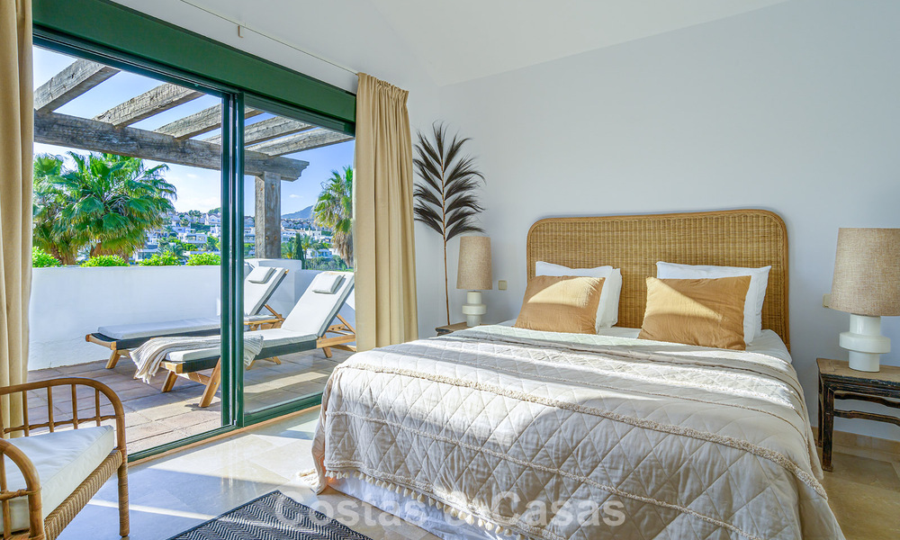 Move-in ready mediterranean luxury villa for sale on the New Golden Mile between Marbella and Estepona 794971