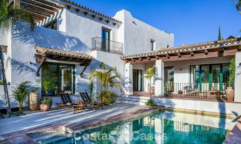 Move-in ready mediterranean luxury villa for sale on the New Golden Mile between Marbella and Estepona 794980
