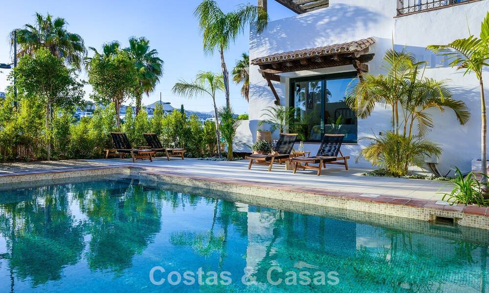 Move-in ready mediterranean luxury villa for sale on the New Golden Mile between Marbella and Estepona 794984