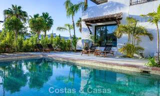 Move-in ready mediterranean luxury villa for sale on the New Golden Mile between Marbella and Estepona 794984 