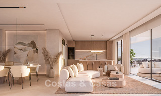 Modern, innovative new-build apartments for sale with sea view on the New Golden Mile, between Marbella and Estepona 794788 