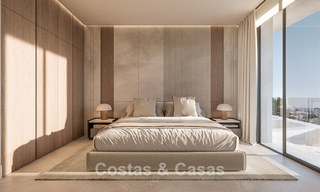 Modern, innovative new-build apartments for sale with sea view on the New Golden Mile, between Marbella and Estepona 794789 