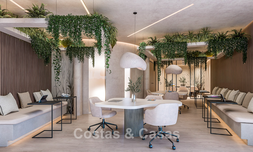 Modern, innovative new-build apartments for sale with sea view on the New Golden Mile, between Marbella and Estepona 794800