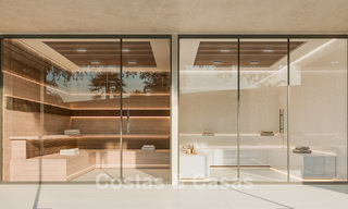 Modern, innovative new-build apartments for sale with sea view on the New Golden Mile, between Marbella and Estepona 794803 