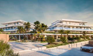 Modern, innovative new-build apartments for sale with sea view on the New Golden Mile, between Marbella and Estepona 794806 