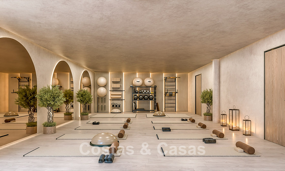 Modern, innovative new-build apartments for sale with sea view on the New Golden Mile, between Marbella and Estepona 794810