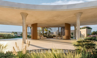 Modern, innovative new-build apartments for sale with sea view on the New Golden Mile, between Marbella and Estepona 794811 