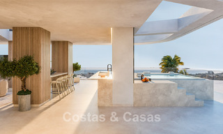 Modern, innovative new-build apartments for sale with sea view on the New Golden Mile, between Marbella and Estepona 794813 