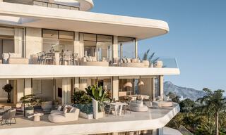 Modern, innovative new-build apartments for sale with sea view on the New Golden Mile, between Marbella and Estepona 794822 
