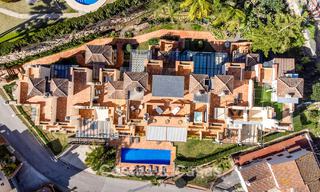 Spacious duplex penthouse with panoramic sea views for sale in a gated community in Marbella - Benahavís 794838 