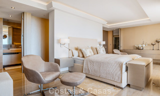 Spacious duplex penthouse with panoramic sea views for sale in a gated community in Marbella - Benahavís 794845 