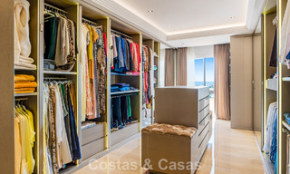 Spacious duplex penthouse with panoramic sea views for sale in a gated community in Marbella - Benahavís 794849 