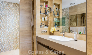 Spacious duplex penthouse with panoramic sea views for sale in a gated community in Marbella - Benahavís 794850 