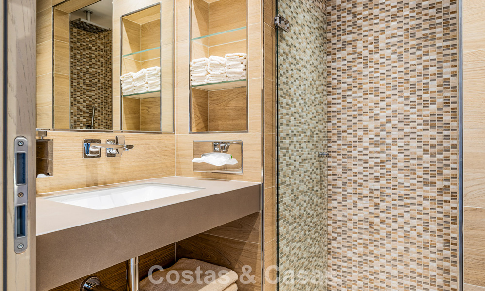 Spacious duplex penthouse with panoramic sea views for sale in a gated community in Marbella - Benahavís 794856