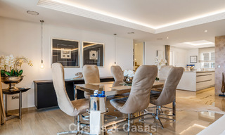 Spacious duplex penthouse with panoramic sea views for sale in a gated community in Marbella - Benahavís 794863 