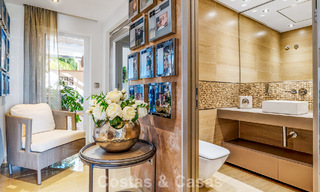 Spacious duplex penthouse with panoramic sea views for sale in a gated community in Marbella - Benahavís 794871 