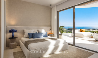 Contemporary apartments with panoramic sea views for sale in a golf area in Mijas Costa, Costa del Sol 794780 