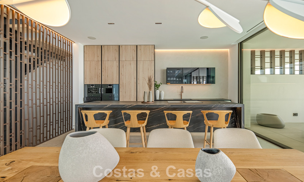 Ultra-modern semi-detached villa with private garden and private pool for sale on the Golden Mile, Marbella 795032