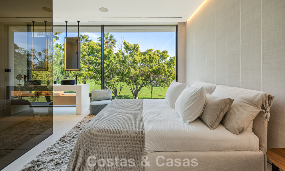 Ultra-modern semi-detached villa with private garden and private pool for sale on the Golden Mile, Marbella 795036