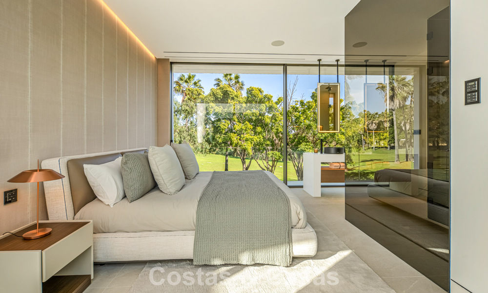 Ultra-modern semi-detached villa with private garden and private pool for sale on the Golden Mile, Marbella 795042