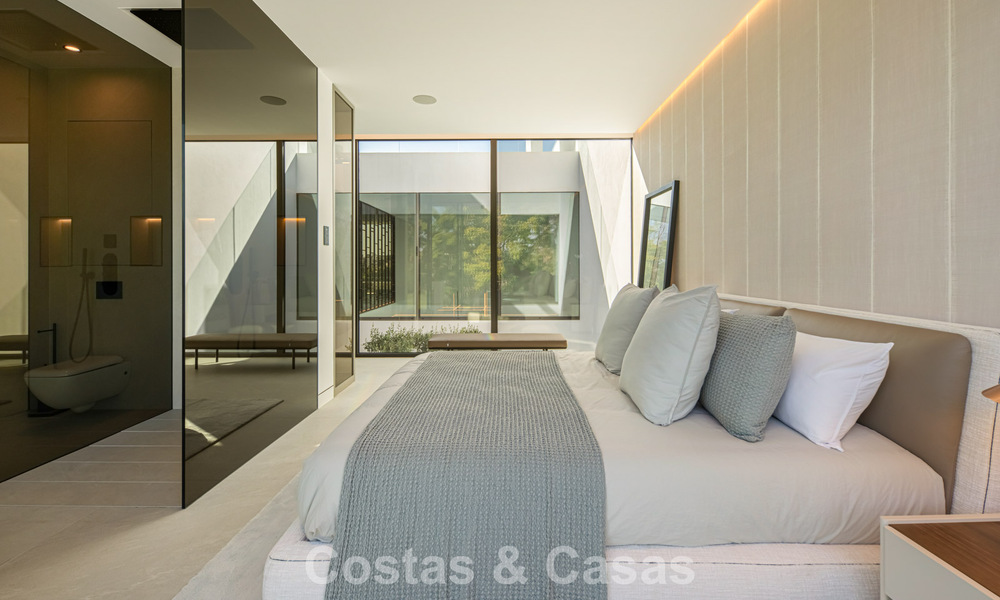 Ultra-modern semi-detached villa with private garden and private pool for sale on the Golden Mile, Marbella 795044